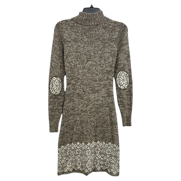 Soybu Women's Knit Brown Long Sleeve Sweater Dress • XS • NWT - Picture 3 of 7